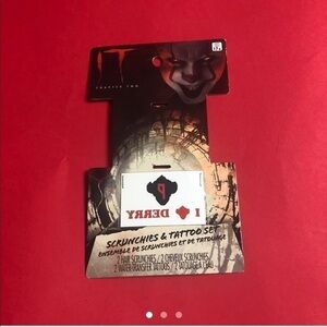 Pennywise IT temp tattoos ♥️🤍​​​​​​​​​​​​​​​​​​​​​​​​